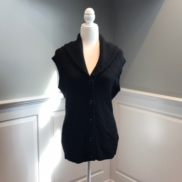 Ralph Lauren Black Label Sweaters - Ralph Lauren Black Label Cashmere Vest sz med